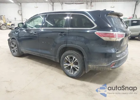 2016 Toyota Highlander Xle V6 from USA, damaged, VIN 5TDJKRFH5GS502090